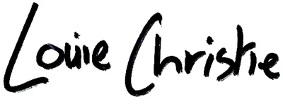 handwritten Louie Christie